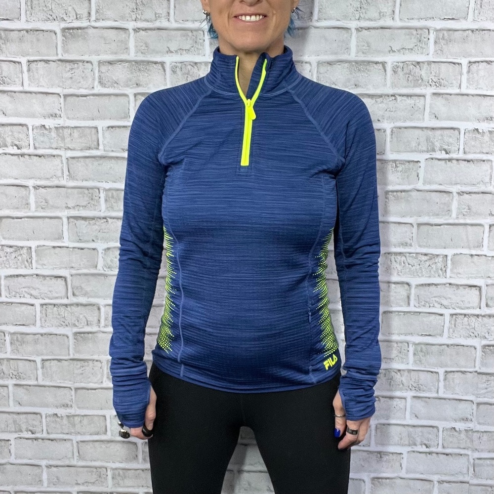 🏃‍♀️|•FILA•| Sport Running Zip Pullover Size XS